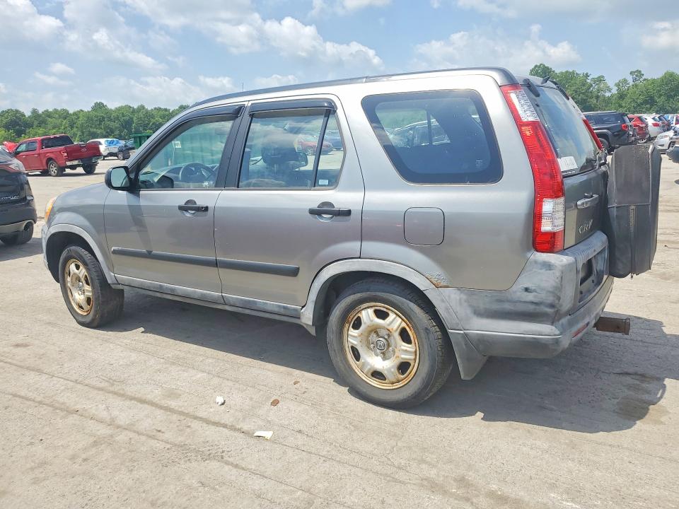 2006 Honda Cr-v VIN JHLRD78586C029261 COPART salvage auction — MINOR DENT/SCRATCHES, Wv - Certificate Of Title, sold $800 on 2026-07-09 (photo 2)