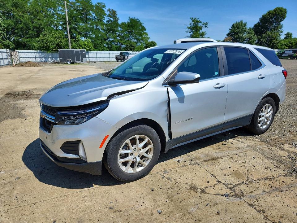 2022 Chevrolet Equinox VIN 3GNAXKEVXNL123564 COPART salvage auction — REAR END, In - Certificate Of Title (P), sold $3,800 on 2026-07-28 (photo 1)