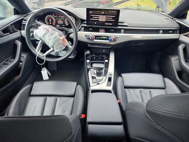 2025 Audi A5 VIN WAUDACF55SA007796 COPART salvage auction — FRONT END, FL - CERTIFICATE OF DESTRUCTION, sold $9,300 on 2026-08-31 (photo 8)