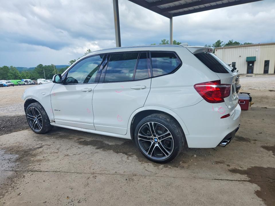 2016 BMW X3 VIN 5UXWX9C59G0D82056 COPART salvage auction — FRONT END, Al - Cert Of Title-Salvage Title, sold $2,600 on 2026-07-24 (photo 2)