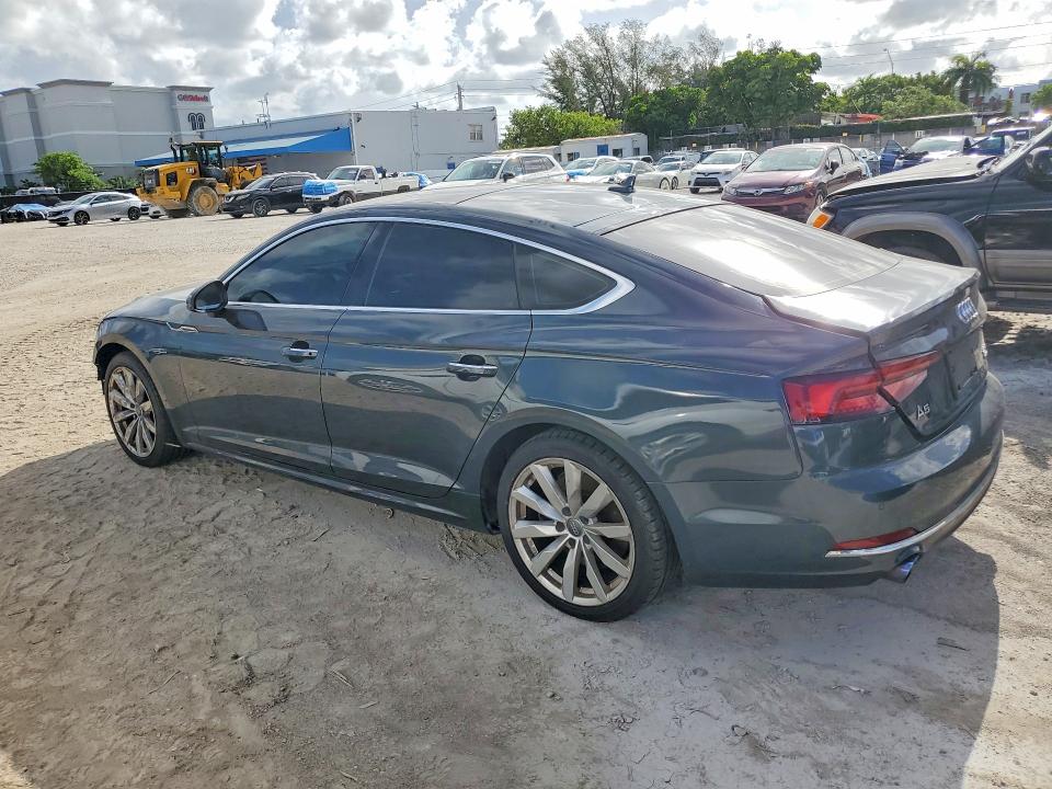 2018 Audi A5 VIN WAUBNCF54JA036068 COPART salvage auction — FRONT END, Ms - Certificate Of Title, sold $275 on 2026-07-28 (photo 2)