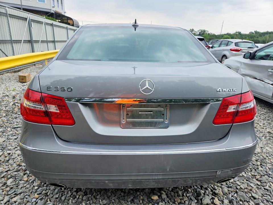 2011 Mercedes-benz E-class VIN WDDHF8HB5BA365136 COPART salvage auction — REAR END, MA - CERT OF TITLE-RECONSTRCTD COLL, sold $600 on 2026-08-13 (photo 6)