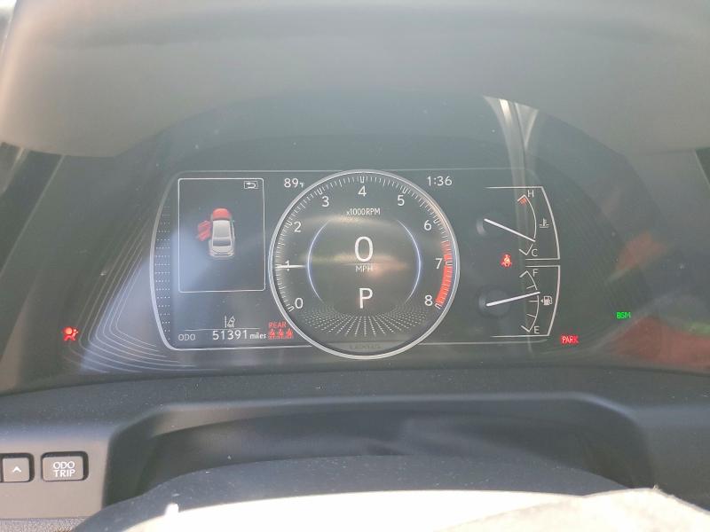 2022 Lexus ES VIN 58ADZ1B14NU136820 COPART salvage auction — SIDE, Ca - Salvage Certificate, sold $26,250 on 2026-07-16 (photo 9)