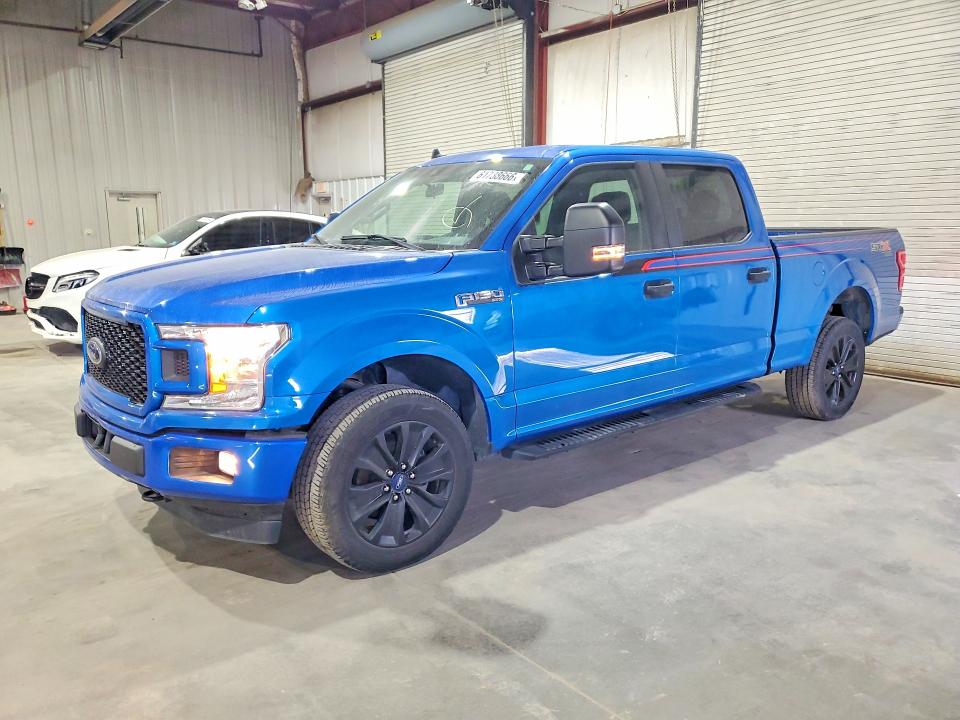 2020 Ford F-150 lightning VIN 1FTFW1E46LFB74635 COPART salvage auction — SIDE, NY - MV907A-PARTS ONLY, sold $14,600 on 2026-07-28 (photo 1)