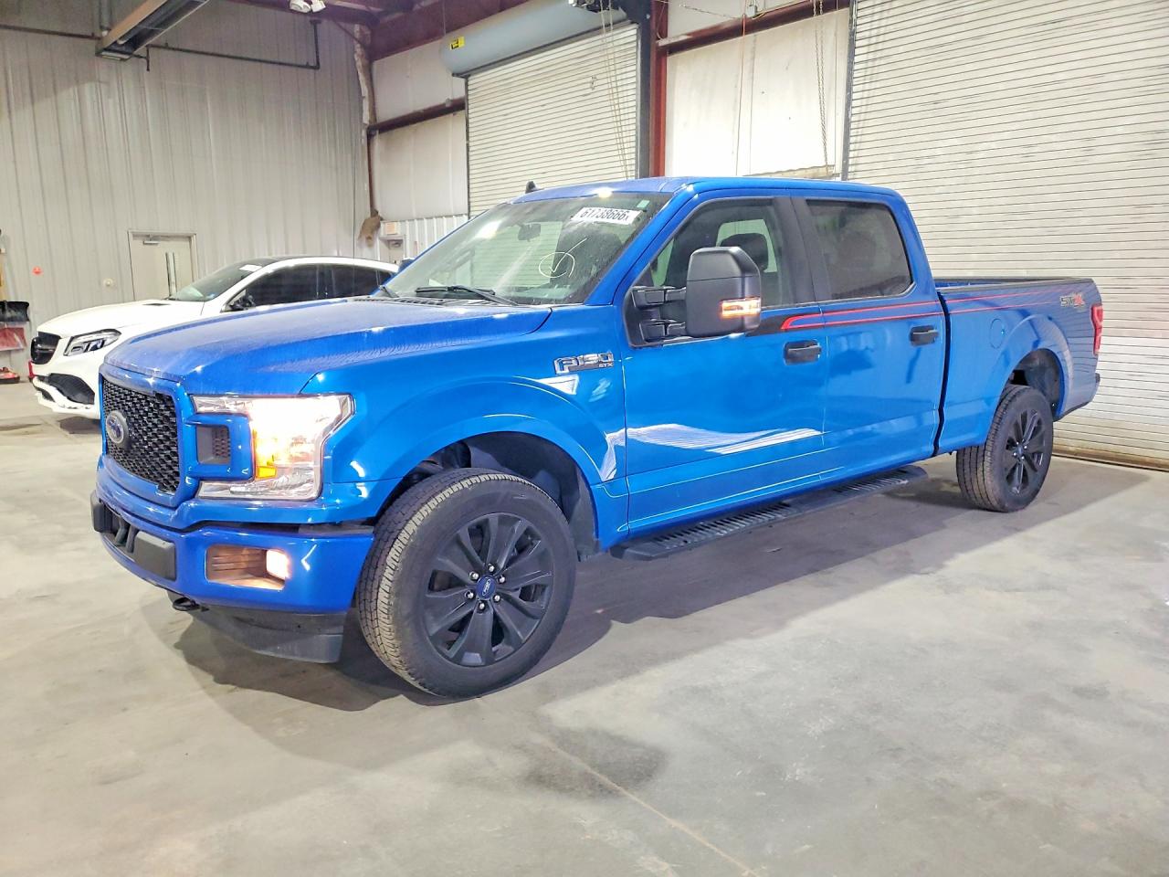2020 Ford F-150 Lightning VIN 1FTFW1E46LFB74635 — COPART salvage auction photo