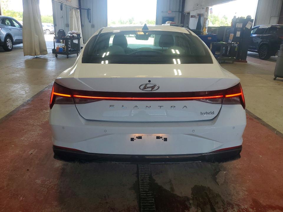 2023 Hyundai Elantra VIN KMHLN4AJ9PU090230 COPART salvage auction — SIDE, NY - MV-907A SALVAGE CERTIFICATE, sold $6,400 on 2026-07-20 (photo 6)