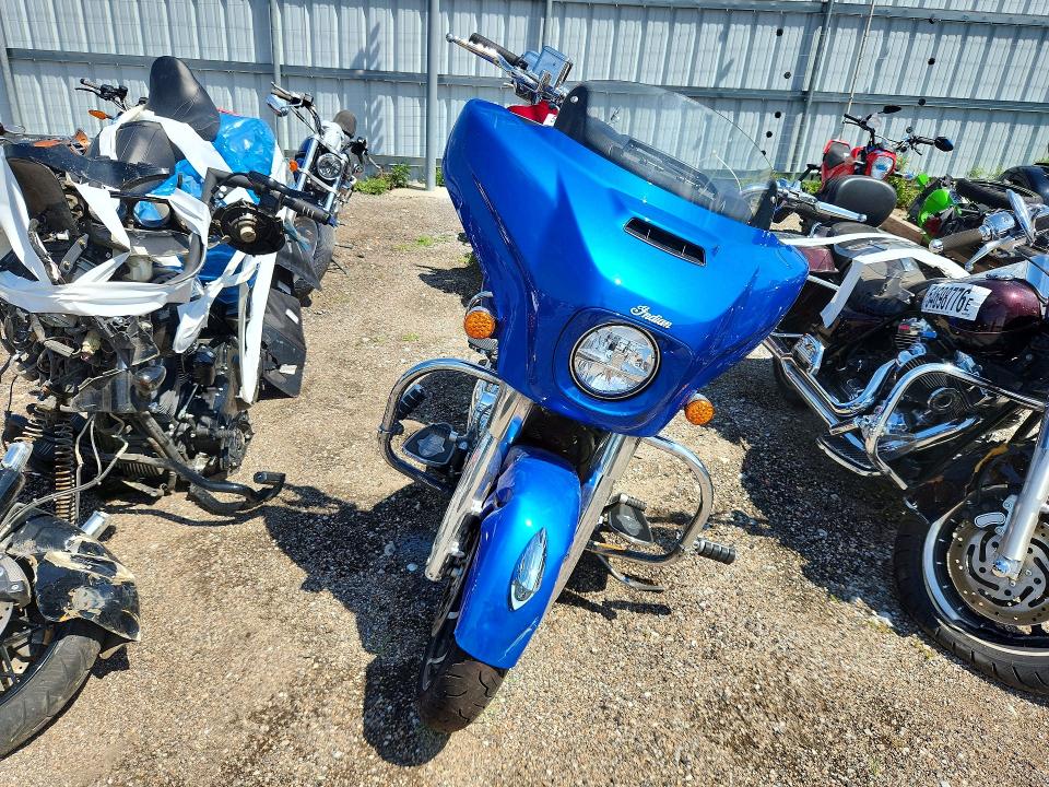 2020 Indian motorcycle co. Chieftain VIN 56KTCABB6L3383142 COPART salvage auction — FRONT END, IA - CERT OF TITLE-SALVAGE TITLE, sold $1,150 on 2026-07-30 (photo 2)