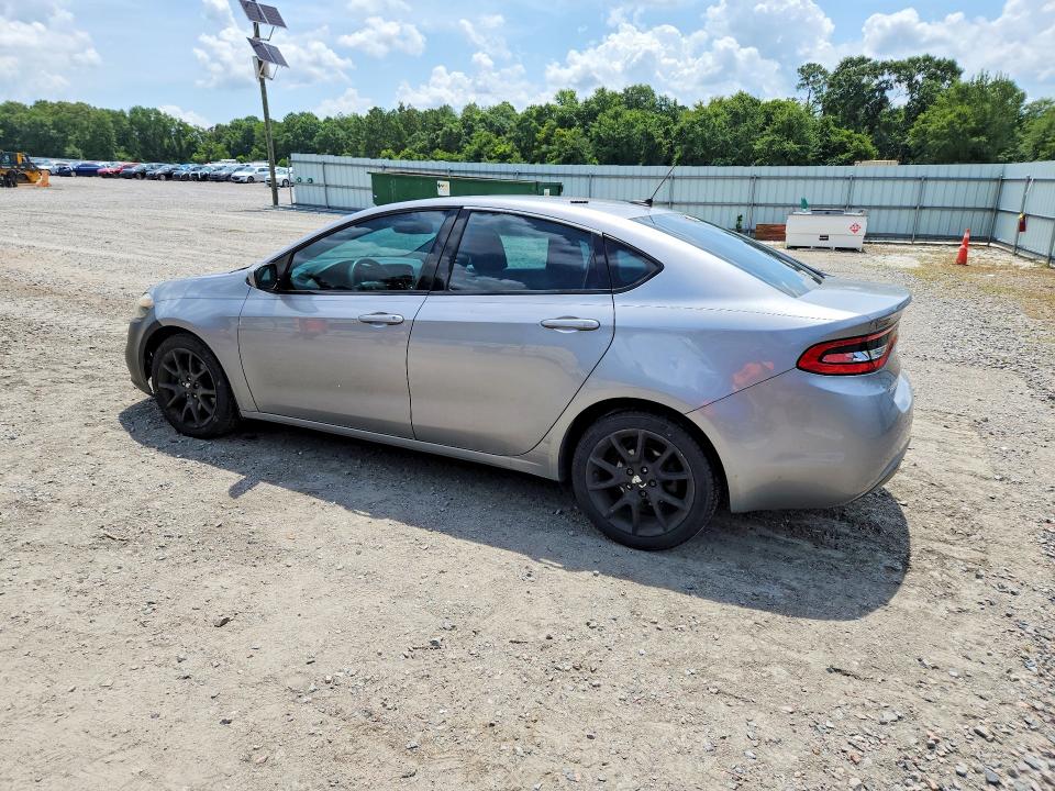 2016 Dodge Dart VIN 1C3CDFAA6GD530900 COPART salvage auction — MECHANICAL, Sc - Certificate Of Title, sold $450 on 2026-08-11 (photo 2)