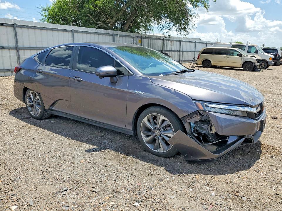 2018 Honda Clarity VIN JHMZC5F13JC021659 COPART salvage auction — FRONT END, Tx - Salvage Vehicle Title, sold $6,300 on 2026-07-08 (photo 4)
