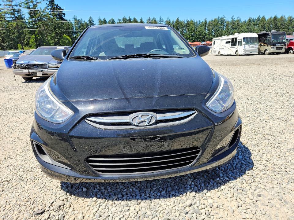 2016 Hyundai Accent VIN KMHCT4AE2GU062066 COPART salvage auction — REAR END, Wa - Bill Of Sale, sold $125 on 2026-07-28 (photo 5)