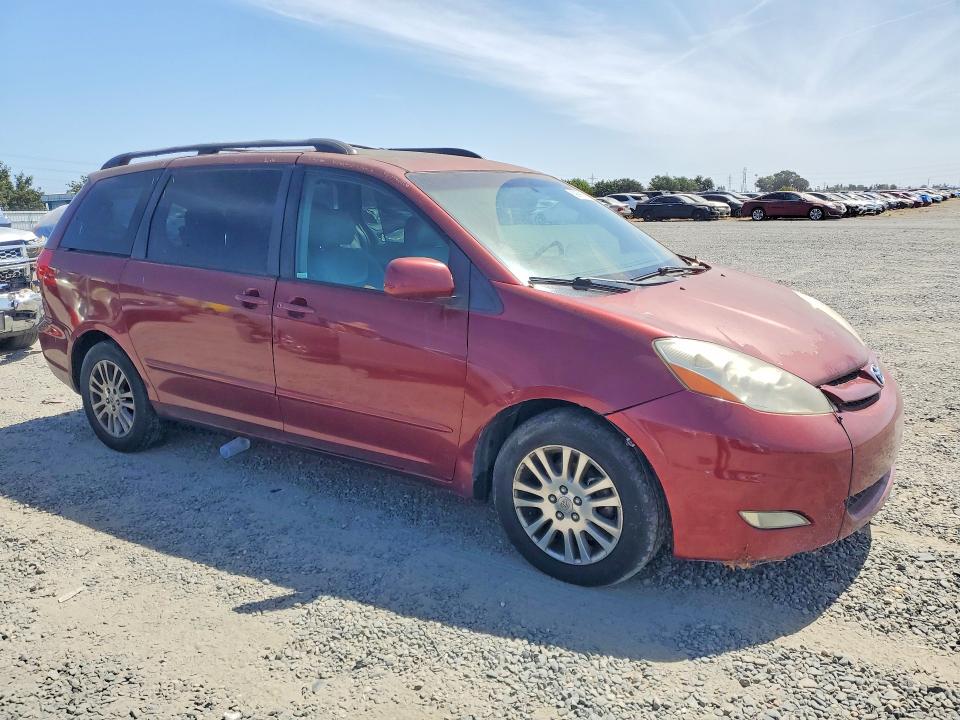 2007 Toyota Sienna VIN 5TDZK22C47S087459 COPART salvage auction — FRONT END, Ca - Dis/Dlr/Exp Only Clean Title, sold $275 on 2026-07-09 (photo 4)