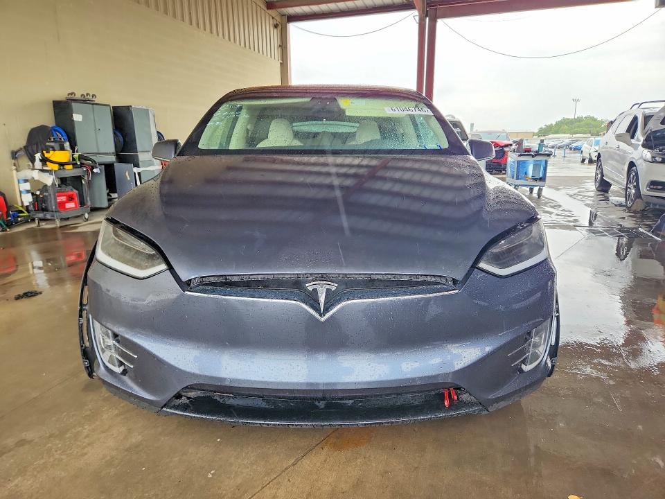 2018 Tesla Model x VIN 5YJXCDE44JF081127 COPART salvage auction — REAR END, Tx - Certificate Of Title, sold $7,700 on 2026-07-27 (photo 5)