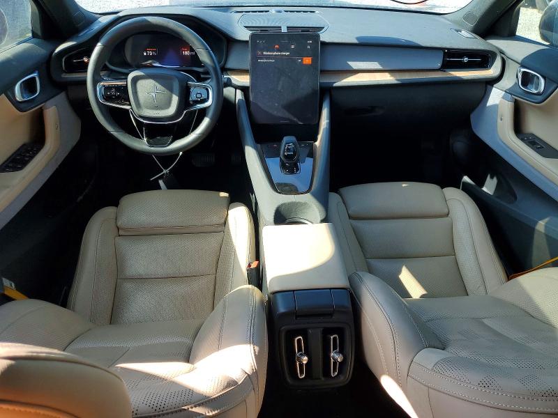 2021 Polestar 2 VIN LPSED3KA6ML015665 COPART salvage auction — FRONT END, Ca - Salvage Certificate, sold $11,400 on 2026-08-28 (photo 8)