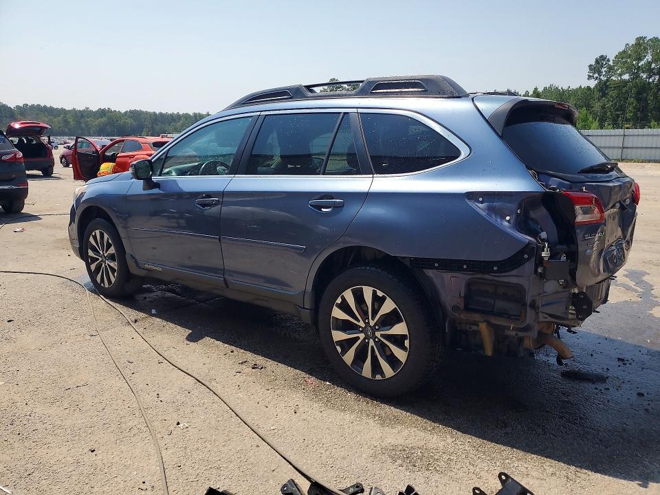2015 Subaru Outback VIN 4S4BSBNC8F3233757 COPART salvage auction — REAR END, Sc - Cert Of Title-Salvage, sold $250 on 2026-08-31 (photo 2)