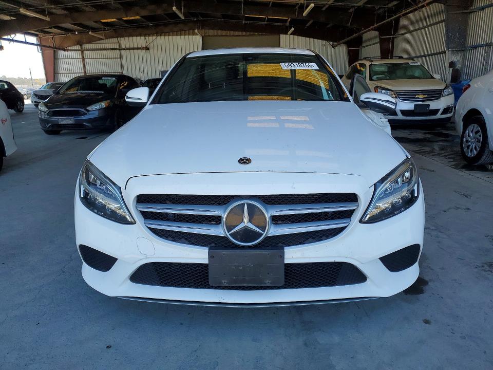 2021 Mercedes-benz C class VIN W1KWF8DB0MR650439 COPART salvage auction — FRONT END, CA - SALVAGE CERTIFICATE, sold $8,100 on 2026-08-20 (photo 5)