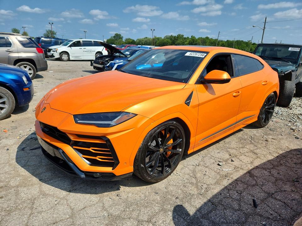 2022 Lamborghini Urus VIN ZPBUA1ZL2NLA16569 COPART salvage auction — NORMAL WEAR, Wa - Vehicle Cert Of Ownership-Titl, sold $149,000 on 2026-08-11 (photo 1)
