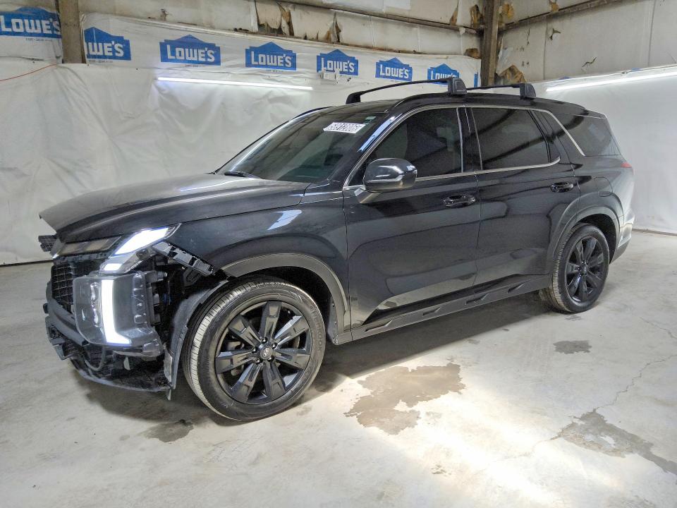 2024 Hyundai Palisade VIN KM8R34GE0RU645465 COPART salvage auction — FRONT END, TN - CERTIFICATE OF TITLE, sold $6,200 on 2026-07-28 (photo 1)
