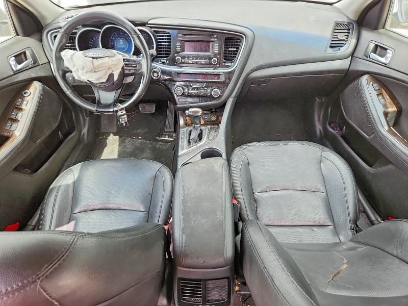 2015 Kia Optima VIN 5XXGN4A74FG510958 COPART salvage auction — FRONT END, Tx - Bonded Rebuilt Salvage, sold $550 on 2026-07-17 (photo 8)