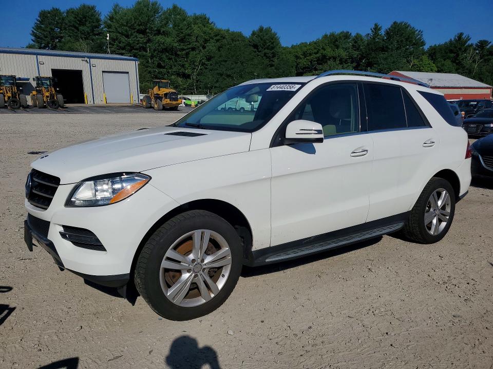 2015 Mercedes-benz M-klasse VIN 4JGDA5HB0FA580060 — COPART salvage auction photo