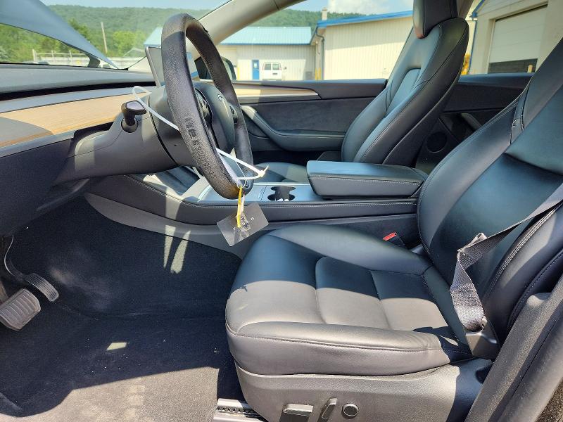 2022 Tesla Model y VIN 7SAYGDEE5NA022272 COPART salvage auction — REAR END, IN - CERTIFICATE OF TITLE, sold $13,100 on 2026-07-28 (photo 7)