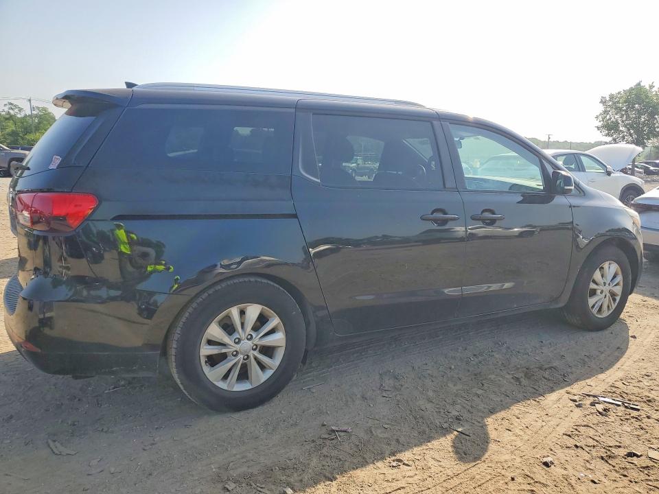 2016 Kia SEDONA VIN KNDMB5C13G6197900 COPART salvage auction — MINOR DENT/SCRATCHES, Md - Certificate Of Title, sold $1,100 on 2026-07-14 (photo 3)
