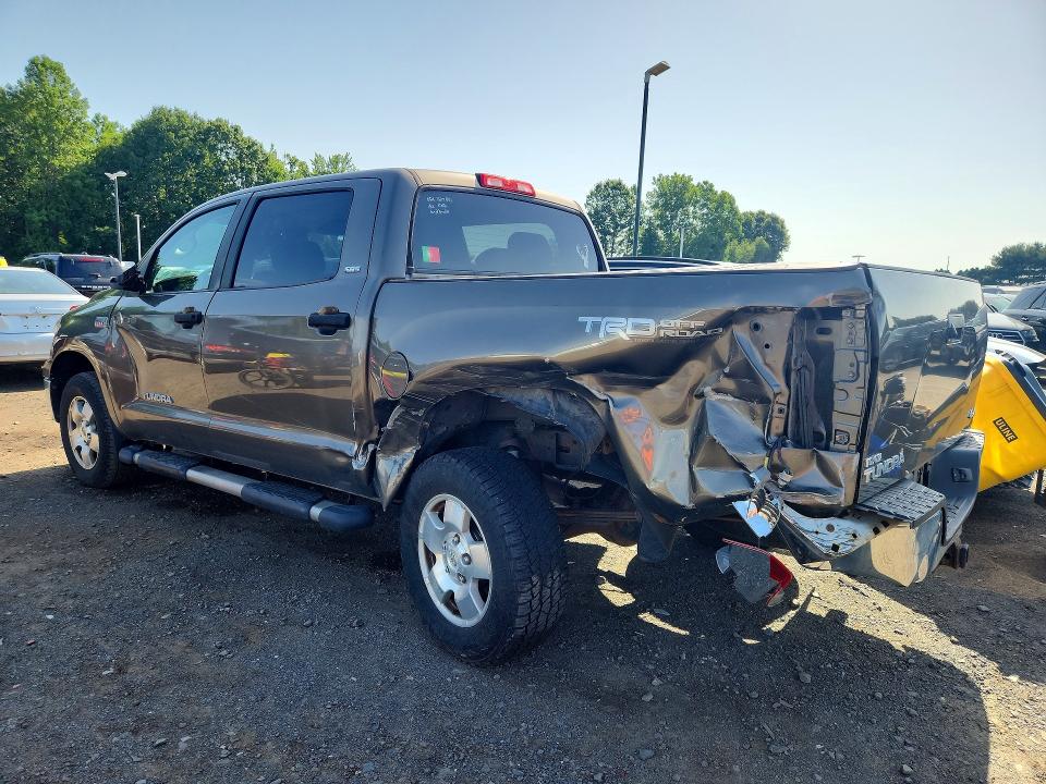2012 Toyota Tundra VIN 5TFDY5F10CX216384 COPART salvage auction — REAR END, Ma - Cert Of Title-Salvage, sold $4,600 on 2026-07-23 (photo 2)