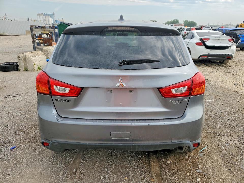 2017 Mitsubishi Outlander VIN JA4AP3AU9HZ014144 COPART salvage auction — FRONT END, In - Certificate Of Title (P), sold $3,250 on 2026-07-24 (photo 6)