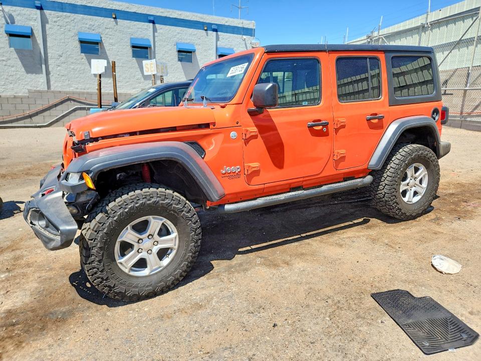 2020 Jeep Wrangler / VIN 1C4HJXDN1LW269589 — COPART salvage auction photo