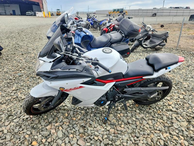 2013 Yamaha VIN JYARJ18Y6DA002335 COPART salvage auction — SIDE, CA - SALVAGE CERTIFICATE, sold $525 on 2026-07-23 (photo 3)