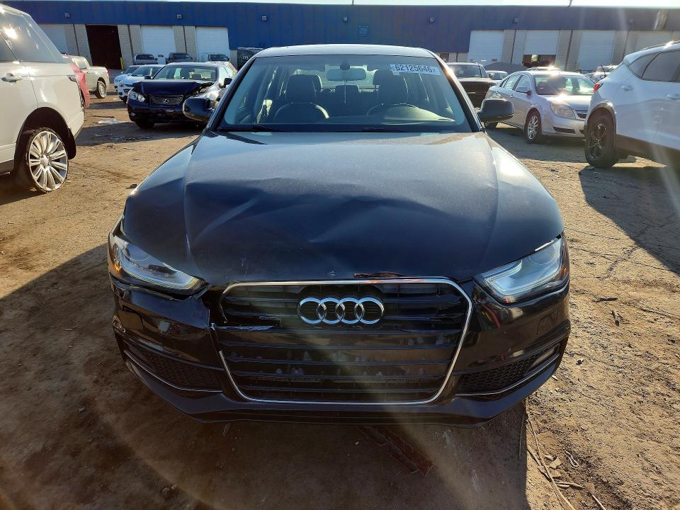 2014 Audi A4 VIN WAUDFAFL1EN038593 COPART salvage auction — FRONT END, Mi - Certificate Of Title, sold $450 on 2026-07-28 (photo 5)