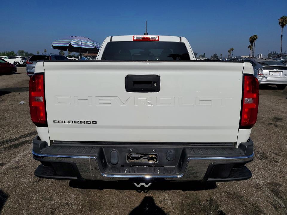 2021 Chevrolet Colorado VIN 1GCHSBEA2M1138455 COPART salvage auction — MINOR DENT/SCRATCHES, Nv - Dis/Dlr/Exp Only Clean Title (P), sold $5,600 on 2026-07-24 (photo 6)
