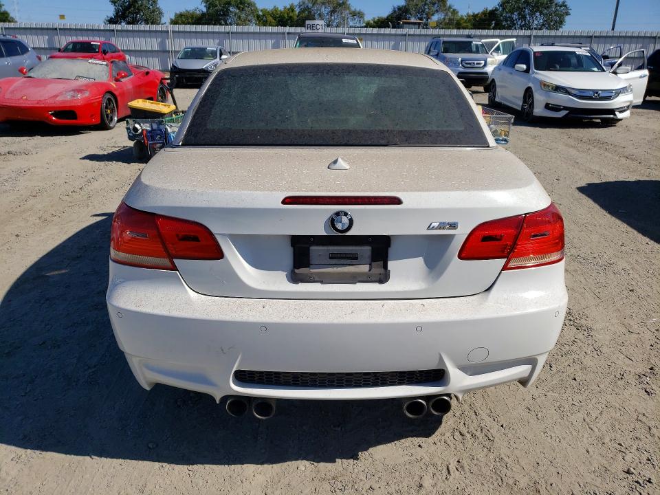2008 BMW M3 VIN WBSWL93528P330862 COPART salvage auction — UNDERCARRIAGE, Ca - Salvage Certificate, sold $6,100 on 2026-08-04 (photo 6)
