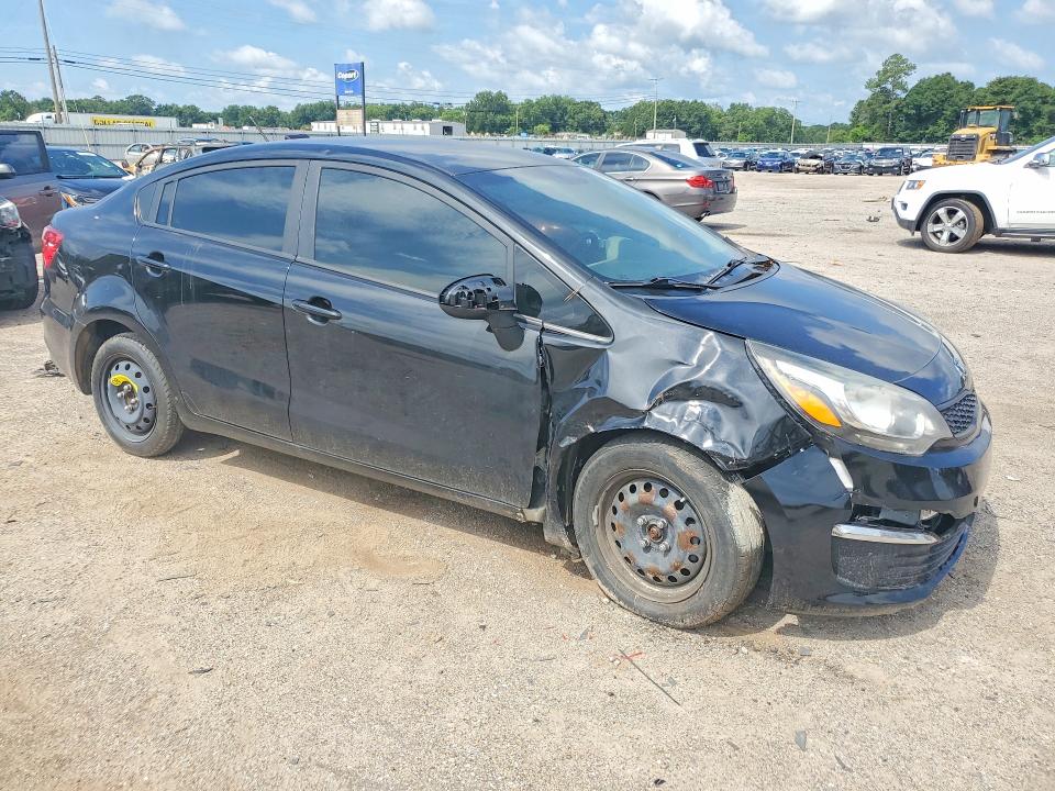 2017 Kia Rio VIN KNADM4A34H6062349 COPART salvage auction — FRONT END, Al - Certificate Of Title, sold $325 on 2026-07-30 (photo 4)