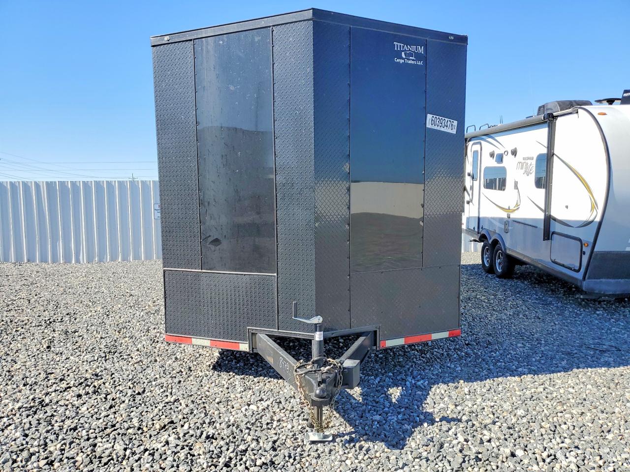 2024 Titanium cargo Trailer VIN 7PLBC2023RM008478 COPART salvage auction — Hail, St - Salvage Title, sold $5,200 on 2026-09-24 (photo 5)
