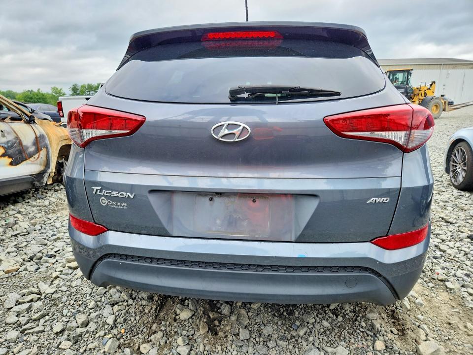 2016 Hyundai Tucson VIN KM8J3CA49GU114186 COPART salvage auction — MECHANICAL, NJ - CERTIFICATE OF TITLE, sold $2,500 on 2026-07-27 (photo 6)