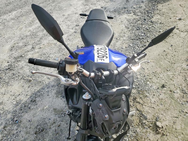 2023 Yamaha Mt VIN JYARN71E5PA005089 COPART salvage auction — FRONT END, Ga - Cert Of Title-Salvage, sold $3,850 on 2026-07-30 (photo 5)