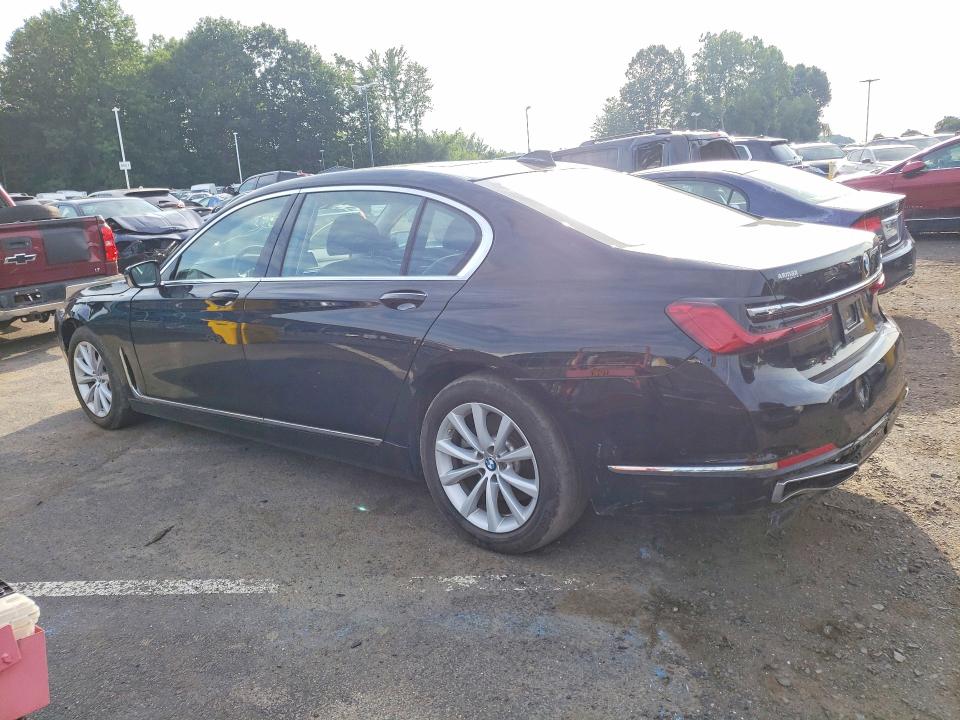 2020 BMW 7er VIN WBA7T2C04LGF96819 COPART salvage auction — FRONT END, NY - CERTIFICATE OF TITLE (P), sold $21,900 on 2026-07-30 (photo 2)