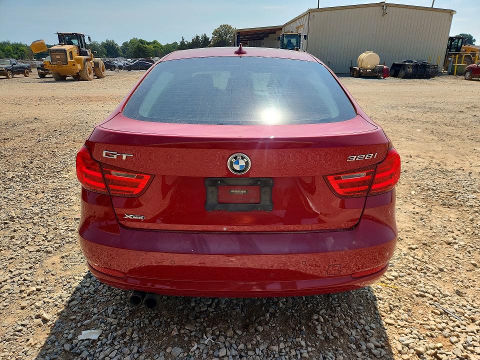 2015 BMW 3er VIN WBA3X5C5XFD561463 COPART salvage auction — FRONT END, Tn - Salvage Certificate, sold $3,450 on 2026-08-19 (photo 6)