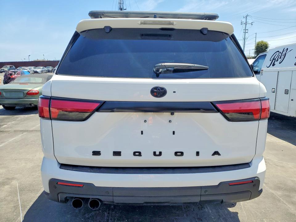 2024 Toyota Sequoia VIN 7SVAAABA7RX038557 COPART salvage auction — FRONT END, Ca - Salvage Certificate (P), sold $26,500 on 2026-07-29 (photo 6)
