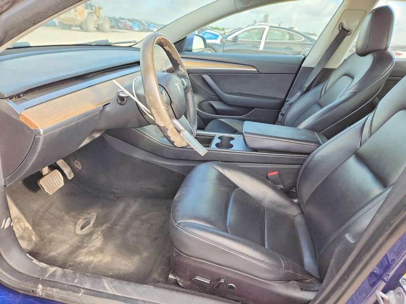 2022 Tesla Model 3 VIN 5YJ3E1EA5NF371931 COPART salvage auction — FRONT END, MI - CERTIFICATE OF TITLE, sold $4,450 on 2026-07-15 (photo 7)