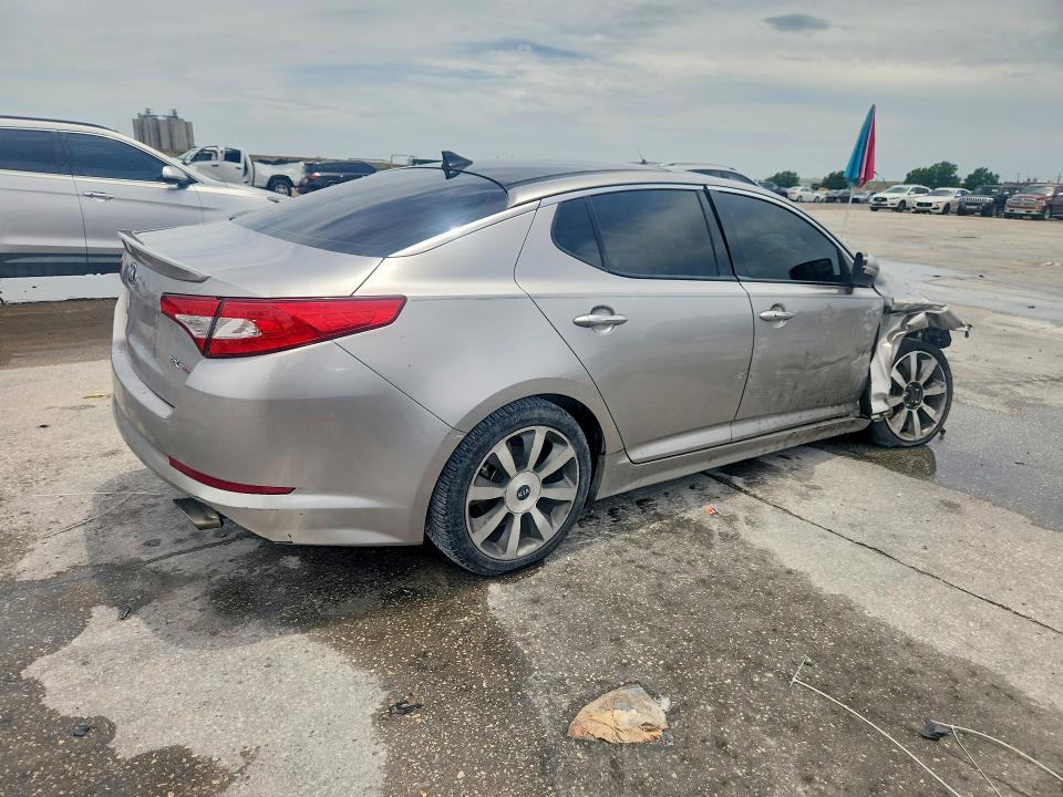 2013 Kia Optima VIN 5XXGR4A67DG224949 COPART salvage auction — FRONT END, La - Cert Of Title-Salvage, sold $70 on 2026-07-29 (photo 3)