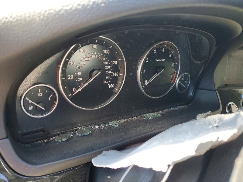 2011 BMW 5er VIN WBAFR9C57BC270076 COPART salvage auction — ENGINE BURN, Ca - Salvage Certificate, sold $225 on 2026-08-04 (photo 9)