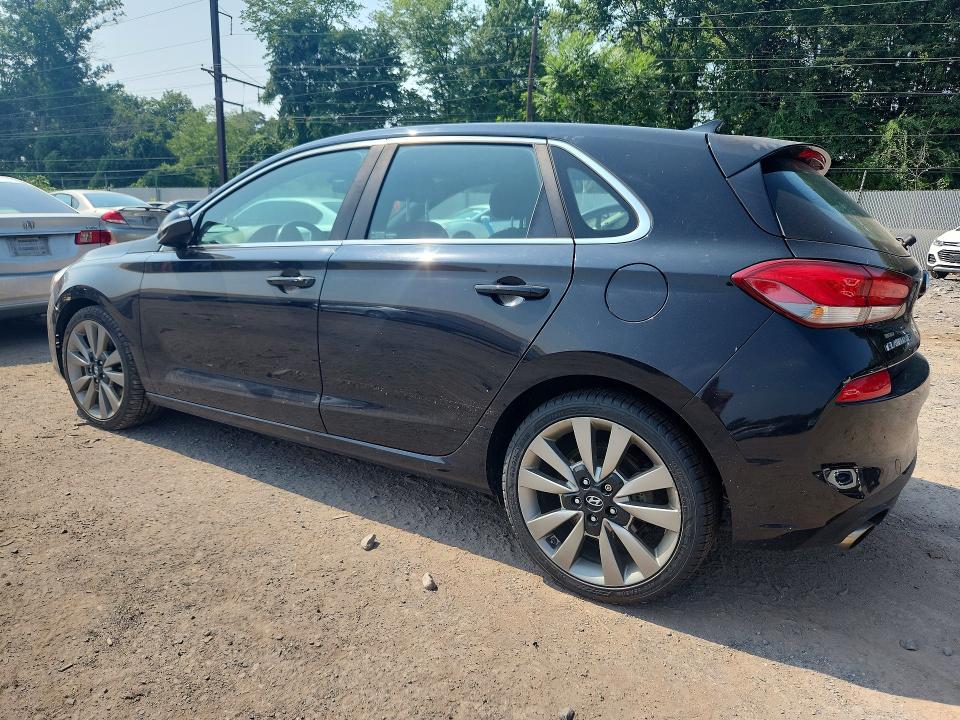 2018 Hyundai Elantra VIN KMHH55LC1JU076730 COPART salvage auction — WATER/FLOOD, PA - CERT OF SALVAGE-W=FLOOD VEH, sold $325 on 2026-07-27 (photo 2)