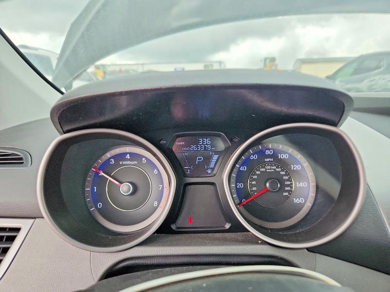2013 Hyundai Elantra VIN KMHDH4AE0DU743912 COPART salvage auction — FRONT END, TN - SALVAGE CERTIFICATE (P), sold $175 on 2026-07-21 (photo 9)