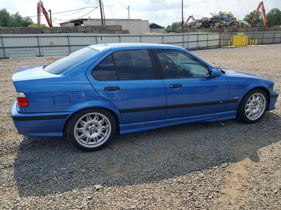 1997 BMW M3 VIN WBSCD9328VEE06133 COPART salvage auction — WATER/FLOOD, Ny - Mv907A-Flood Salvage, sold $15,100 on 2026-07-28 (photo 3)