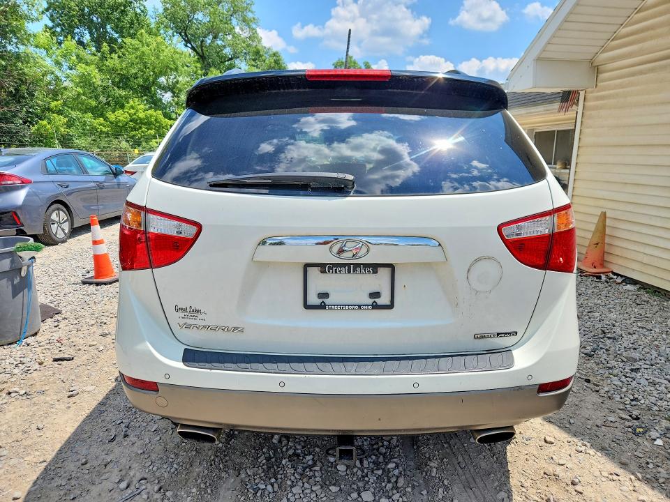 2012 Hyundai Veracruz VIN KM8NUDCC7CU198754 COPART salvage auction — MECHANICAL, Oh - Certificate Of Title, sold $800 on 2026-07-22 (photo 6)