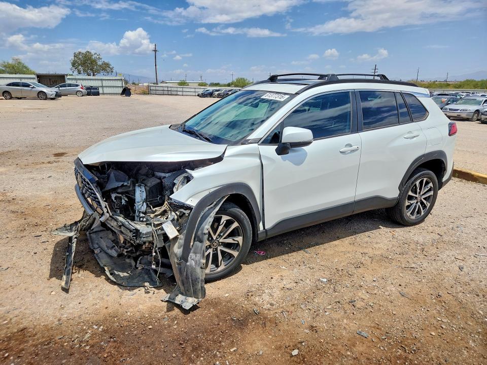 2022 Toyota Corolla cross VIN 7MUDAABG0NV022136 COPART salvage auction — FRONT END, AZ - CERTIFICATE OF TITLE, sold $175 on 2026-07-24 (photo 1)