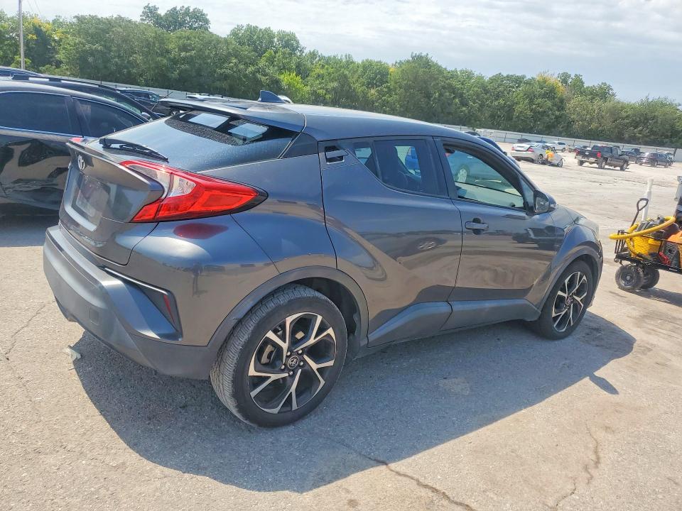 2018 Toyota C-hr VIN NMTKHMBXXJR011913 COPART salvage auction — FRONT END, Tx - Certificate Of Title (P), sold $6,200 on 2026-07-28 (photo 3)