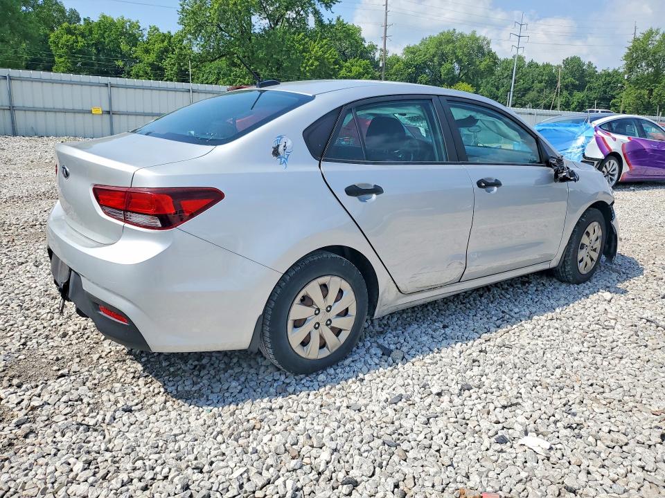 2018 Kia Rio VIN 3KPA24AB2JE046962 COPART salvage auction — FRONT END, Oh - Dealer Only Salvage Title (P), sold $1,750 on 2026-07-10 (photo 3)