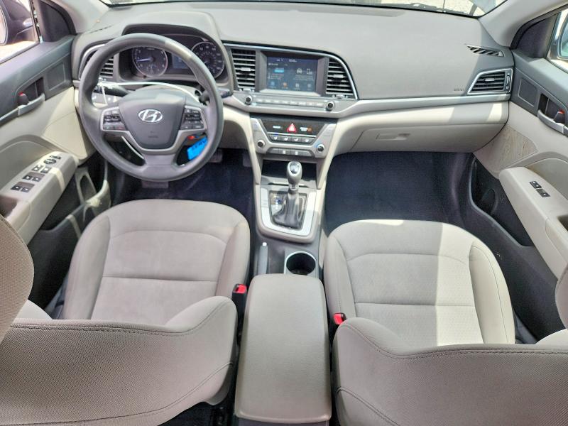 2018 Hyundai Elantra VIN 5NPD84LF0JH339816 COPART salvage auction — VANDALISM, Pa - Certificate Of Salvage, sold $2,800 on 2026-07-31 (photo 8)